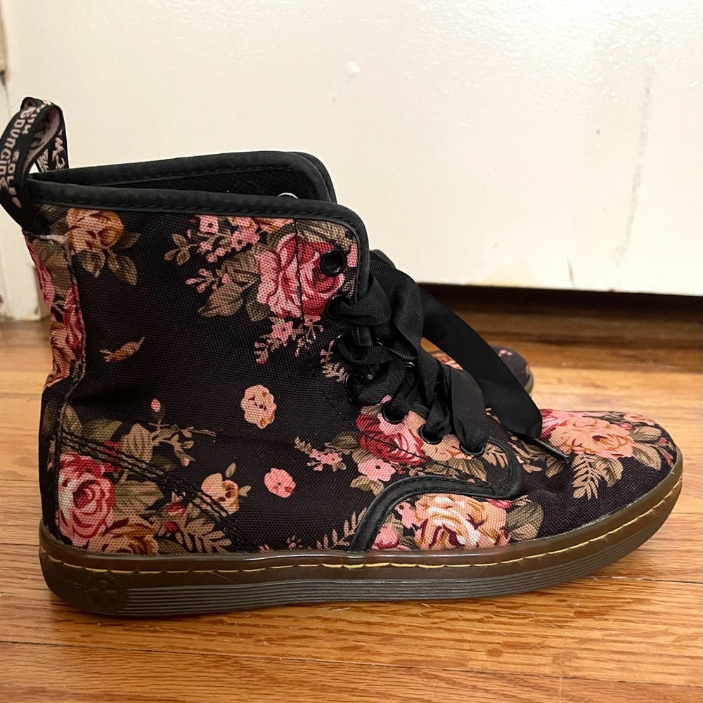 Floral Dr. Martens